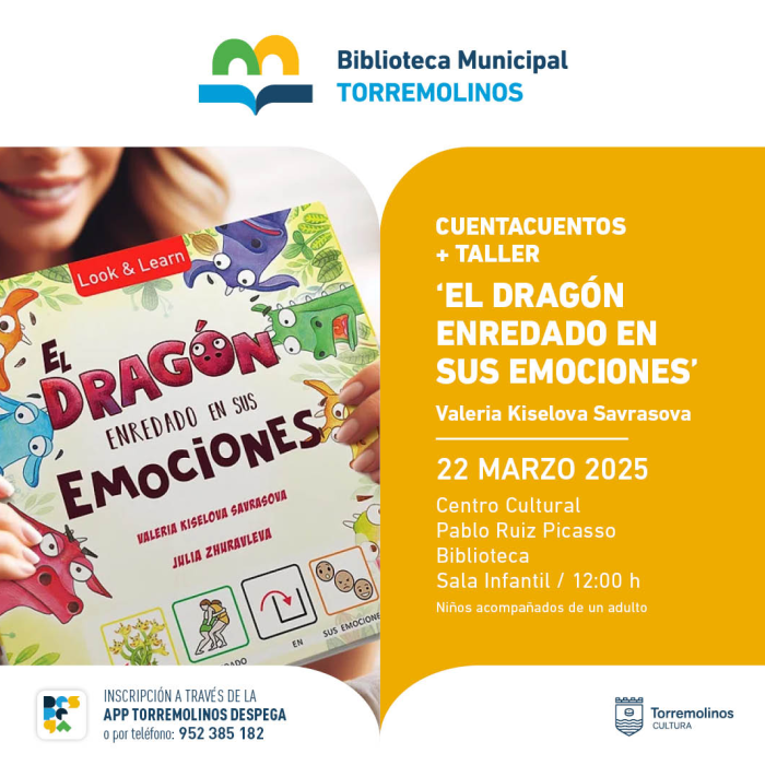 Valeria Kiselova trae hasta Torremolinos un cuentacuentos y taller para niños con necesidades educativas especiales