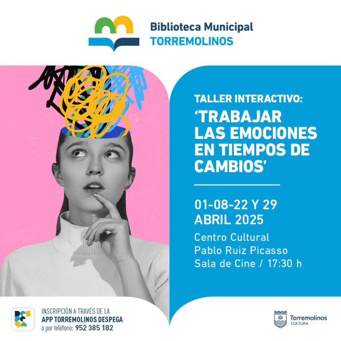 El taller ‘Trabajar las emociones en tiempos de cambio’ continúa en abril