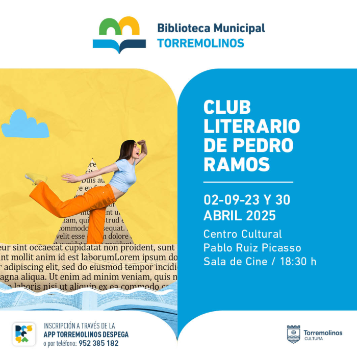 Pedro Ramos ofrece nuevas sesiones en su club literario