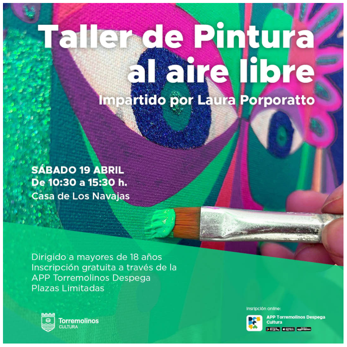 La Casa de los Navajas acoge un taller de pintura al aire libre impartido por Laura Porporatto