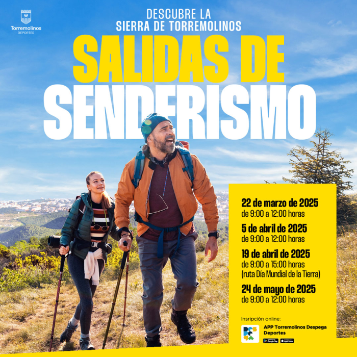Torremolinos oferta jornadas gratuitas de senderismo y trail running por la sierra de la localidad