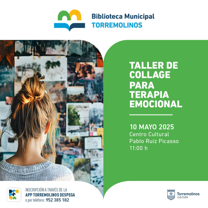 Torremolinos ofrece un taller de collage para terapia emocional