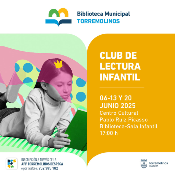 Los más pequeños podrán seguir disfrutando del Club de lectura infantil durante el mes de junio