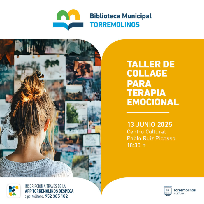 Torremolinos ofrece un taller de collage para terapia emocional