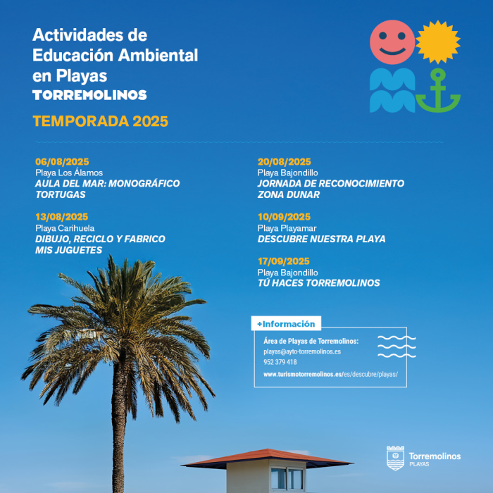 El ciclo de las tortugas, las dunas y fabricar juguetes con conchas: talleres medioambientales en las playas durante agosto