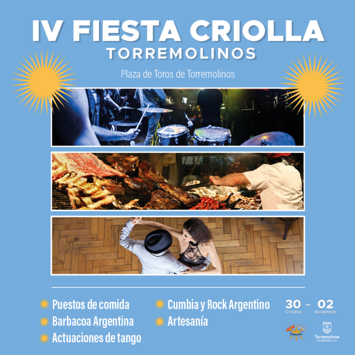 La IV Fiesta Criolla se celebrará en Torremolinos del 30 de octubre al 2 de noviembre