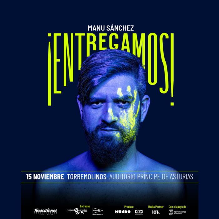 ¡Entregamos!, el nuevo monólogo de Manu Sánchez, llega a Torremolinos