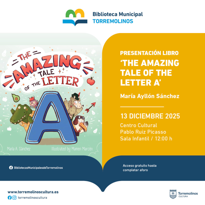 María Ayllón Sánchez presenta ‘The amazing tale of the letter A’