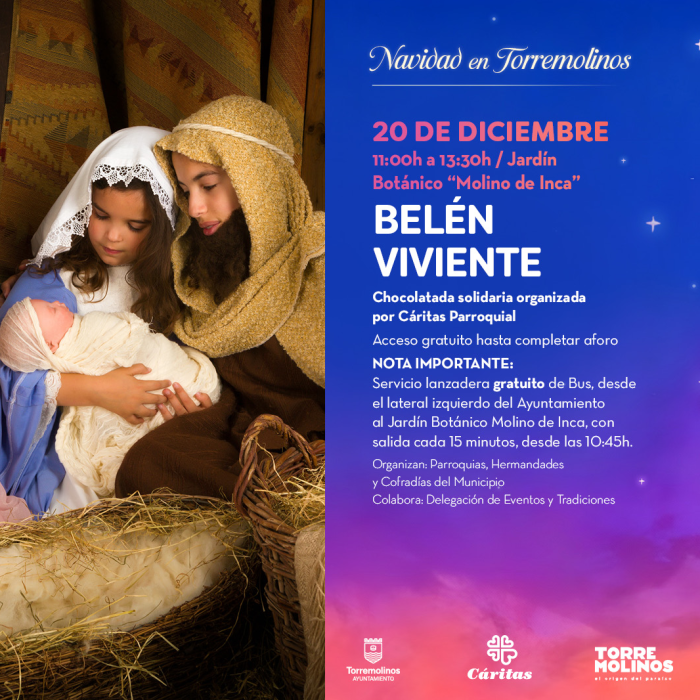 Parroquias, hermandades y cofradías de Torremolinos organizan un Belén Viviente