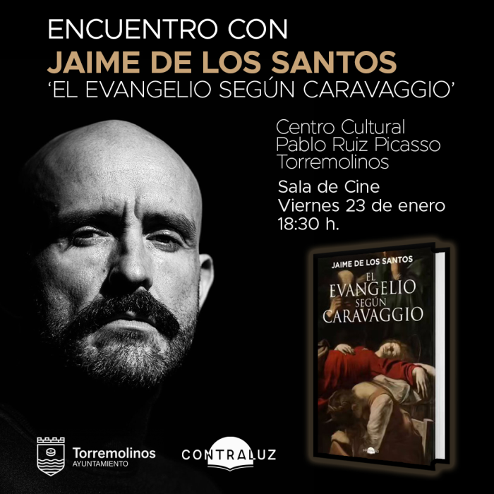 Jaime de los Santos presenta en Torremolinos su novela ‘El evangelio según Caravaggio’