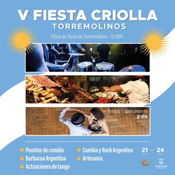 La V Fiesta Criolla se celebra en Torremolinos del 21 al 24 de mayo