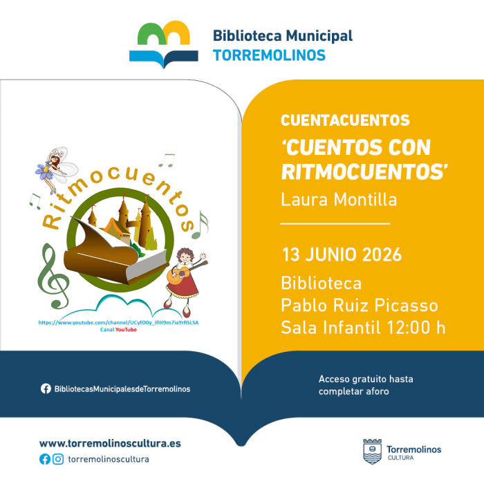 Los más pequeños podrán disfrutar de un cuentacuentos el próximo 13 de junio
