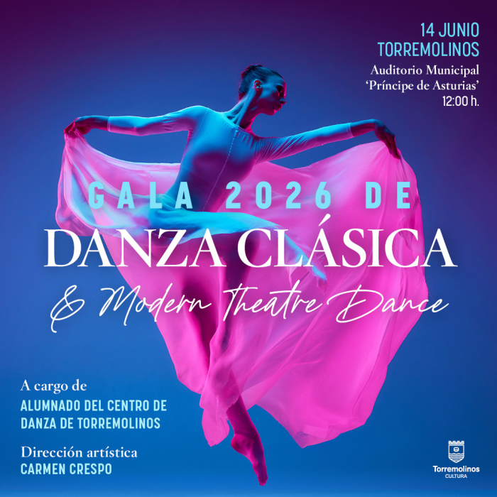El Centro de Danza de Torremolinos lleva a escena el espectáculo musical ‘La danza del tiempo’