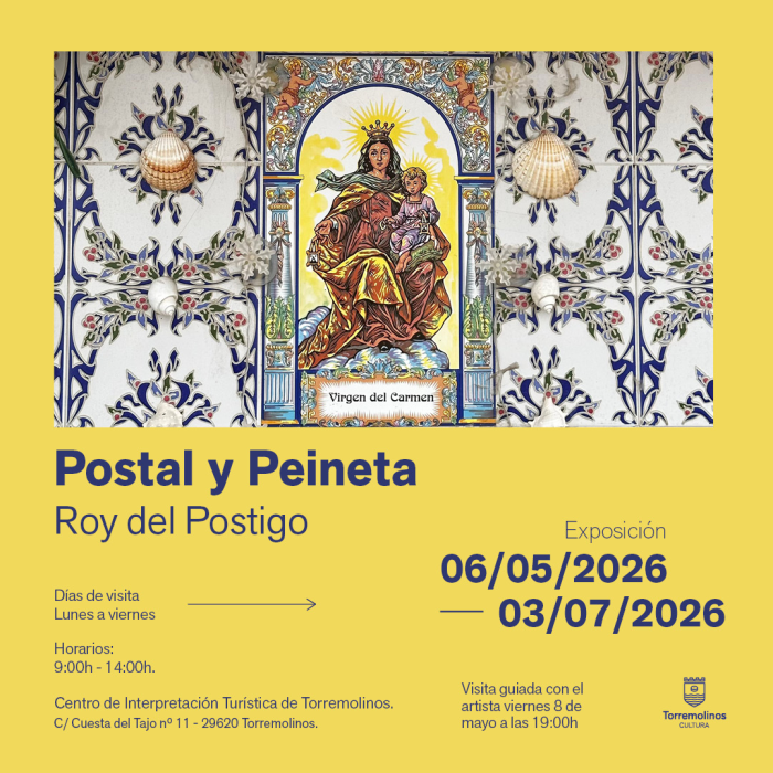El Centro de Interpretación Turística acoge la exposición ‘Postal y Peineta’ de Roy del Postigo