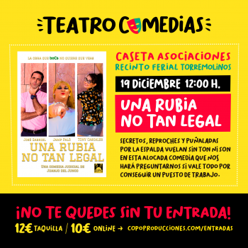 A classic of literature and the most casual humor come together this weekend in Torremolinos