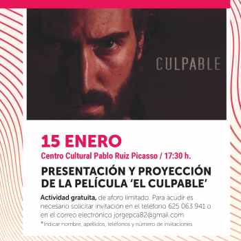 The Torremolinos Cultural Center hosts this Friday the presentation of the film 'El Culpable'