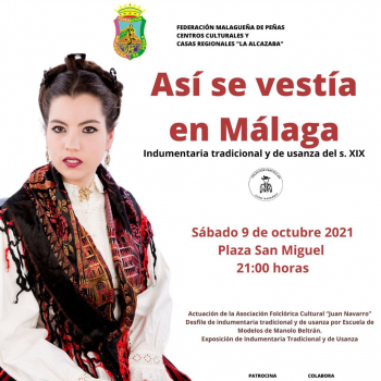 Dances, catwalk and exhibition to discover how Malaga dressed in the 19th century