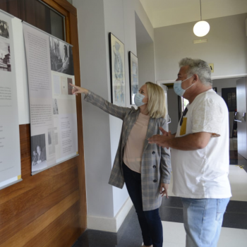 The poet Pablo García Baena, protagonist of a new exhibition at the Torremolinos Cultural Center