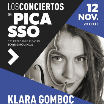 Klara Gomboc's violin is featured in Los Concertos del Picasso